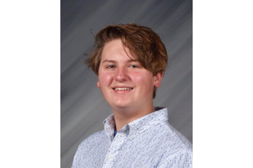 Griffin Petry of Central Regional High School as the Student of the Week