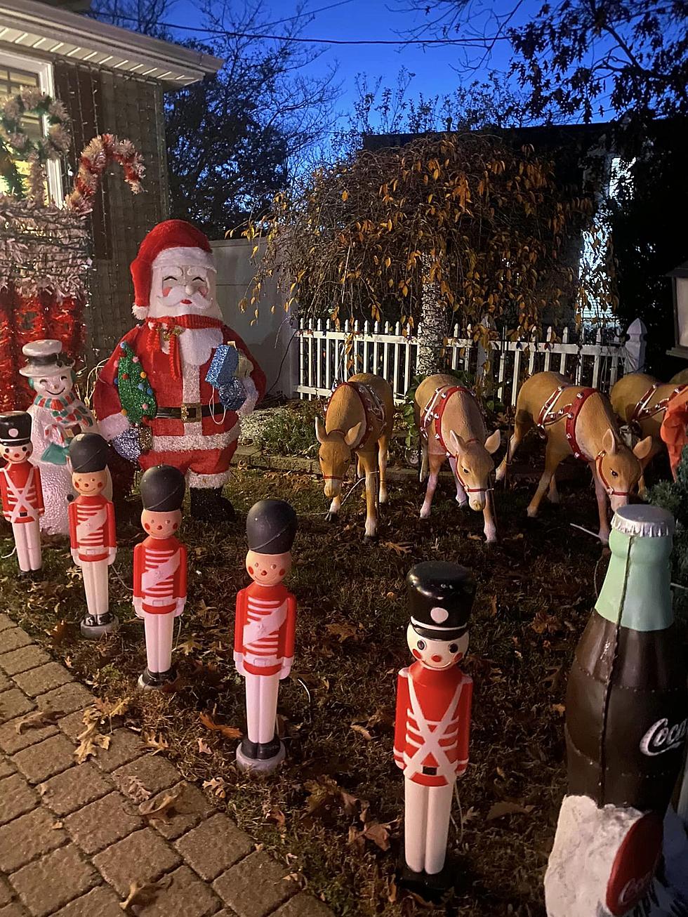 Amazing Christmas Spirit in Brick at this Decorated House