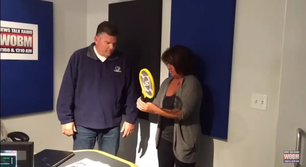 Marianne and Kevin Try the New Bug Zapper [VIDEO]