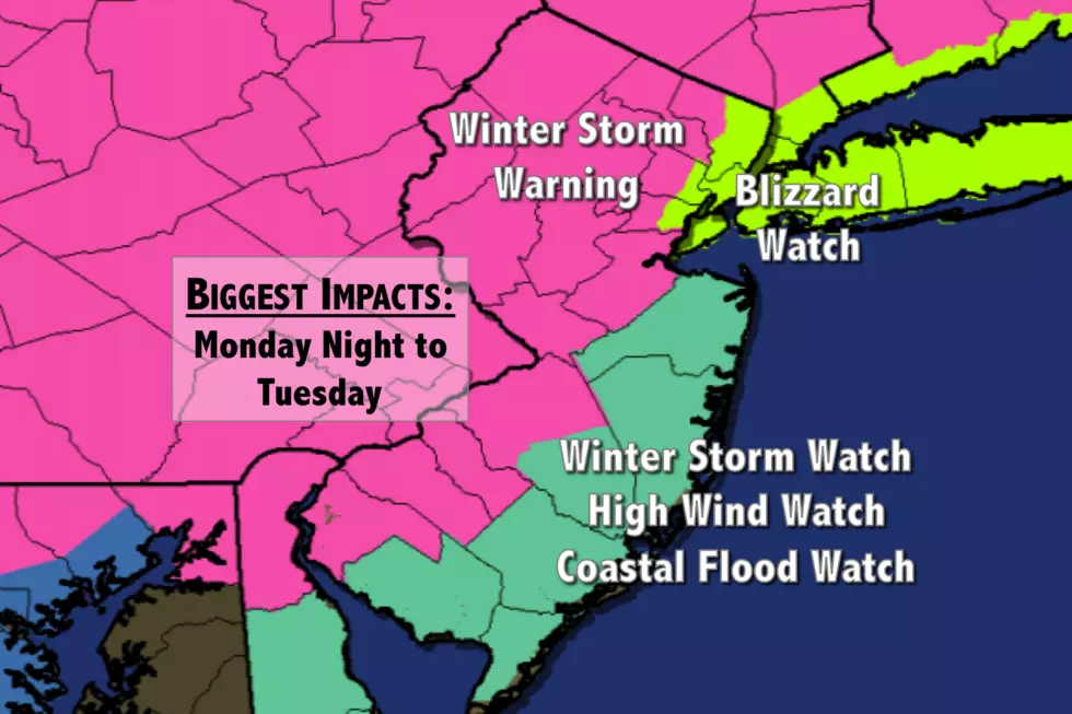 Winter Storm Warning issued ahead of Tuesday&#8217;s snow and wind