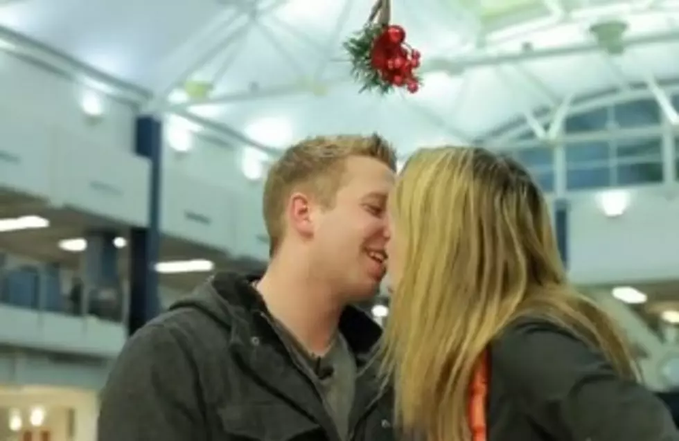 This Just In: The Mistletoe Thing Really Works on Chicks! [VIDEO]