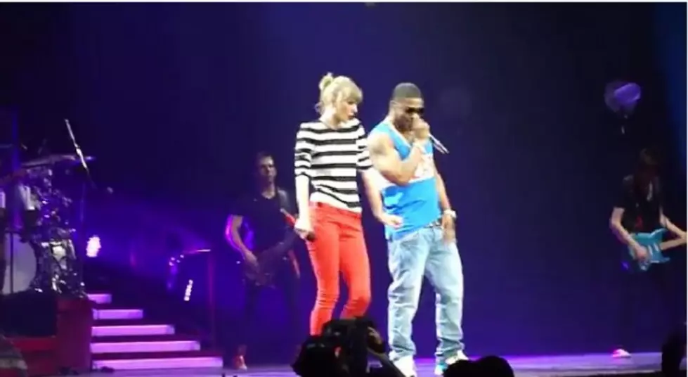 Taylor Swift and Nelly Take the Stage Together [VIDEO]