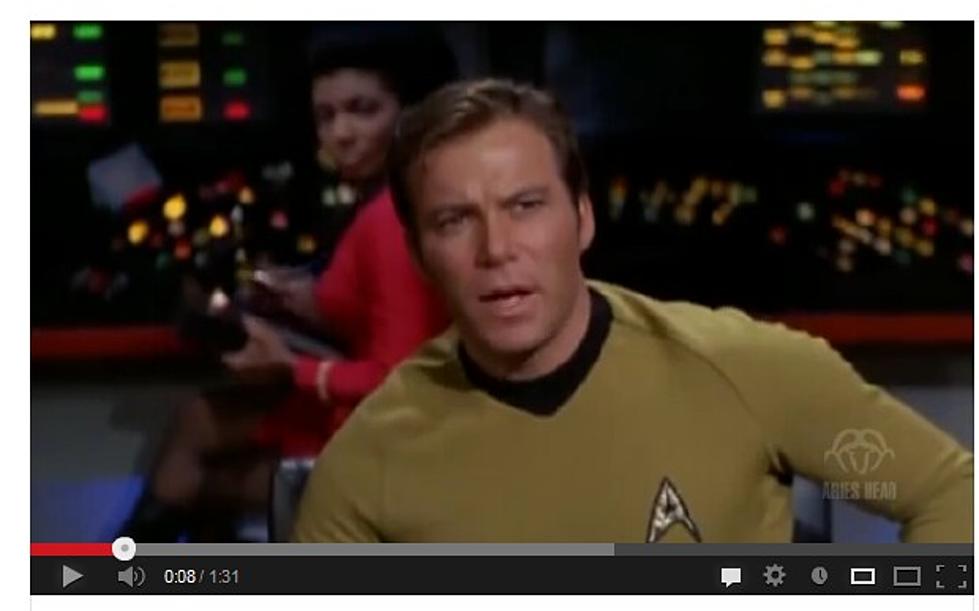 Captain Kirk Watches Miley Cyrus on the VMA’s [VIDEO]