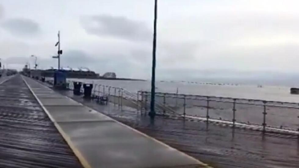 Watch Wildwood Flooding Hit Boardwalk [VIDEO]