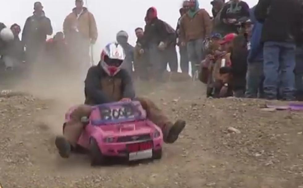 Adults Racing Barbie Jeeps is Better Than You Can Imagine [VIDEO]