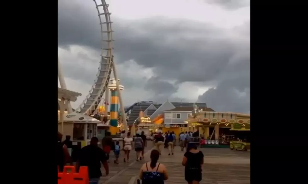 Video of Wednesday Night’s Storm From the Wildwood Boardwalk
