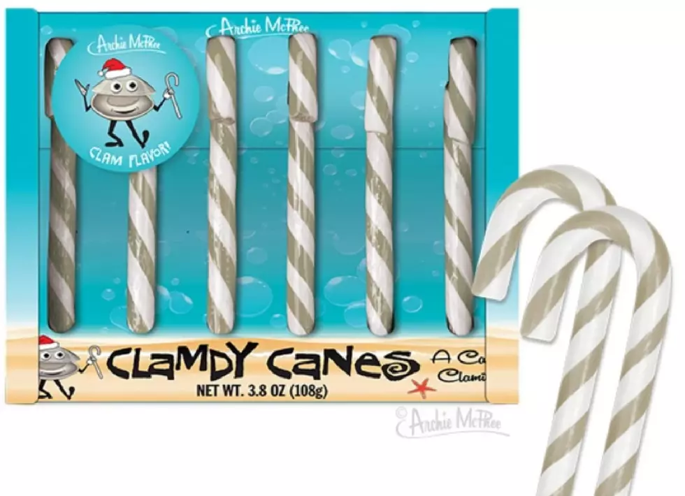 The Kids Will Scream For Clam Flavored Candy Canes