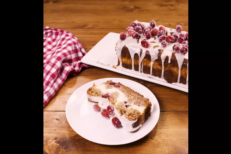 Try This Cranberry Cheesecake Banana Bread Thanksgiving Morning