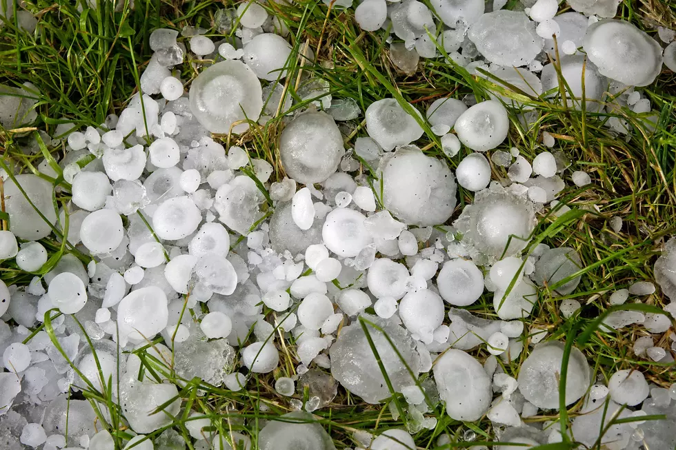 Crazy Huge Hail Stones Reported In Burlington And Camden Counties