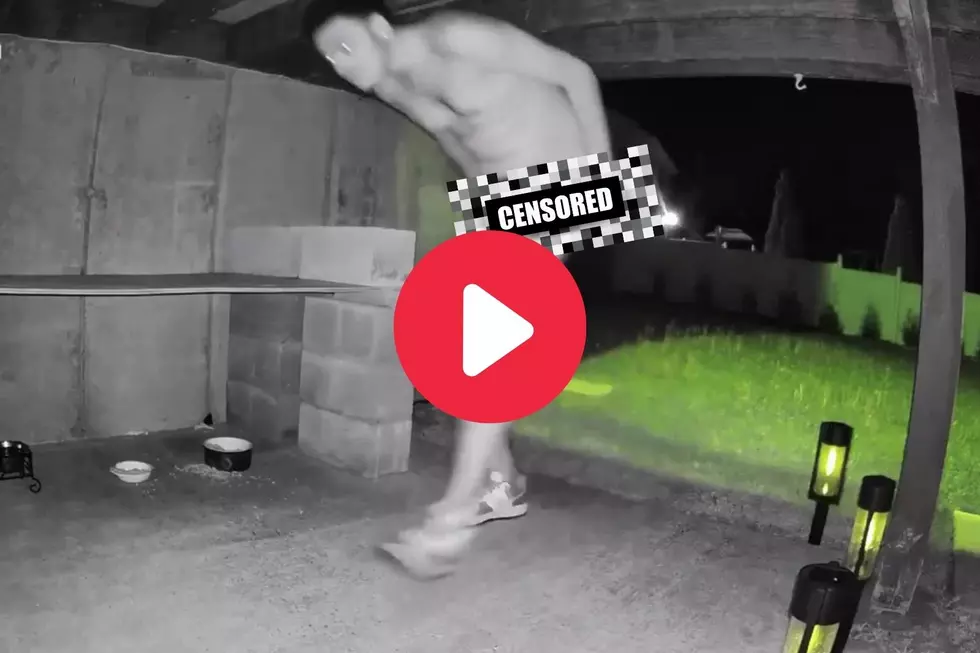 Caught On Video: Naked Guy in Little Egg Harbor Backyard!