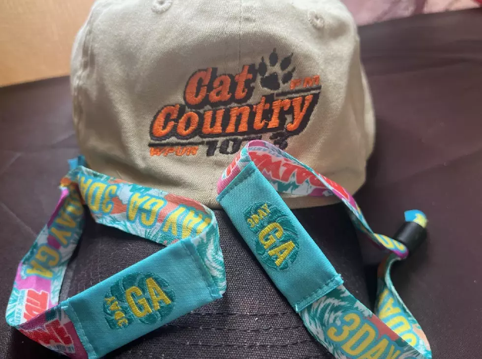 Cat Country TidalWave Winner Ticket Pickup is This Wednesday