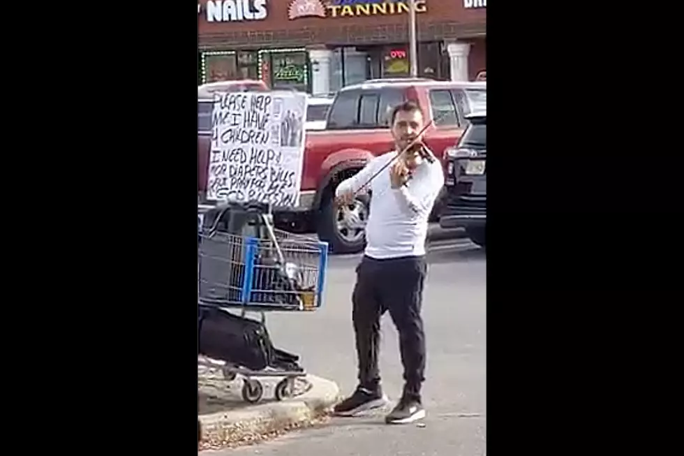 Have You Seen The Guy Playing Violin Outside Acme In Mays Landing, NJ?