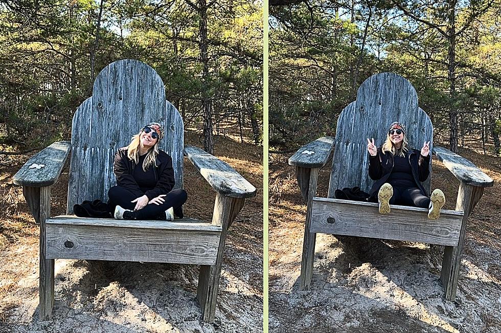 Huge Adirondack Chairs Hidden On Scenic Trail In Chatsworth, NJ