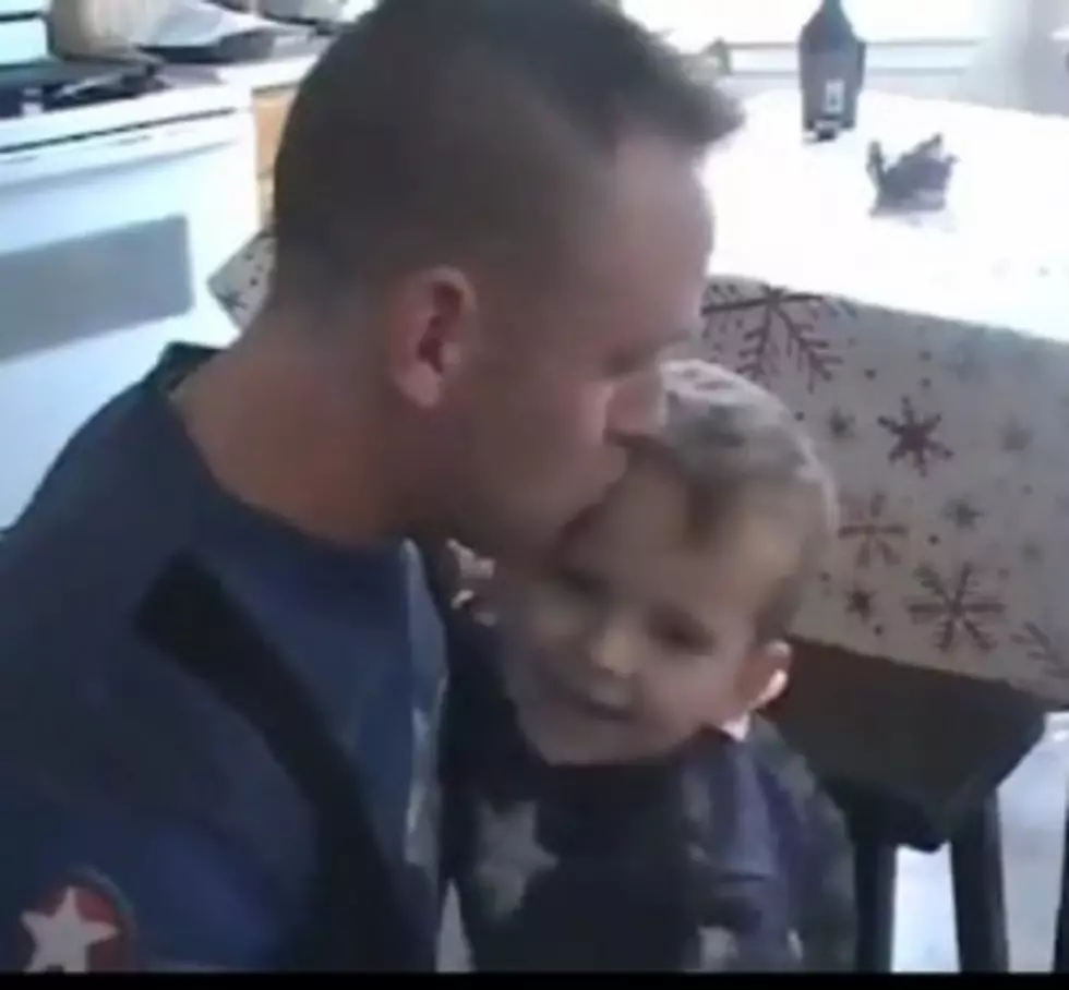 Feel Good Video Of The Weekend: Military Dad Surprises Son For Birthday