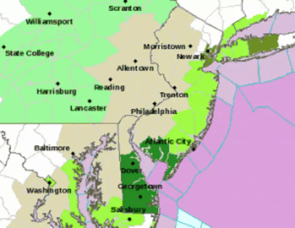 Coastal Flood Warning and Advisory for Atlantic and Cape May Counties