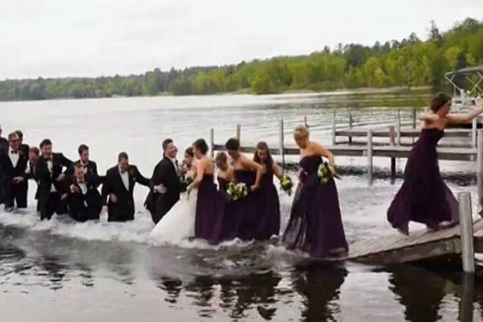 Wedding Party Winds Up in the Lake [VIDEO]