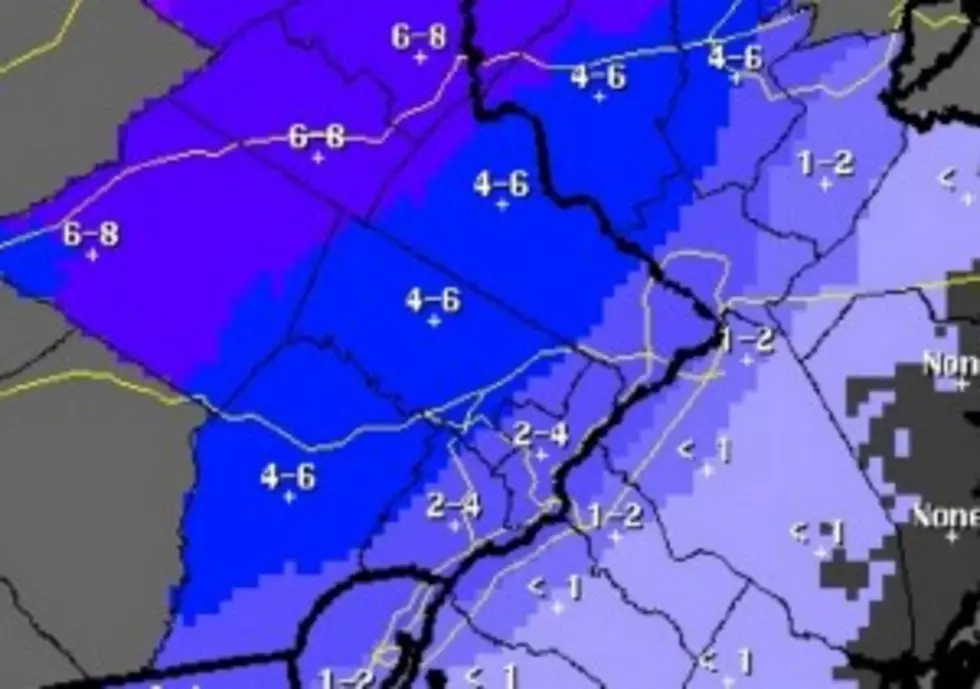 Expected Snow Totals Increase for Wednesday&#8217;s Nor&#8217; Easter
