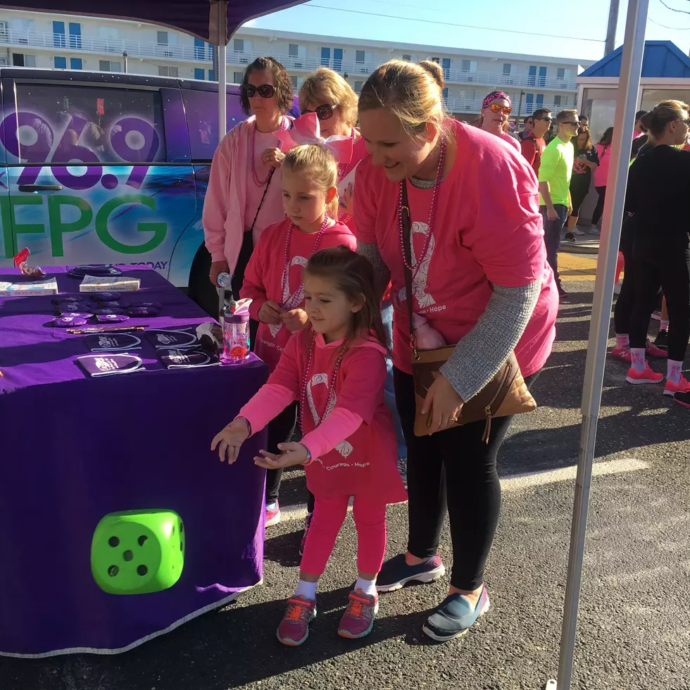 Ocean City Takes Steps to Fight Breast Cancer on Boardwalk