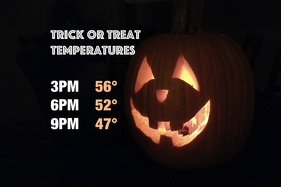 Sunny, breezy, and cool Halloween weather for NJ