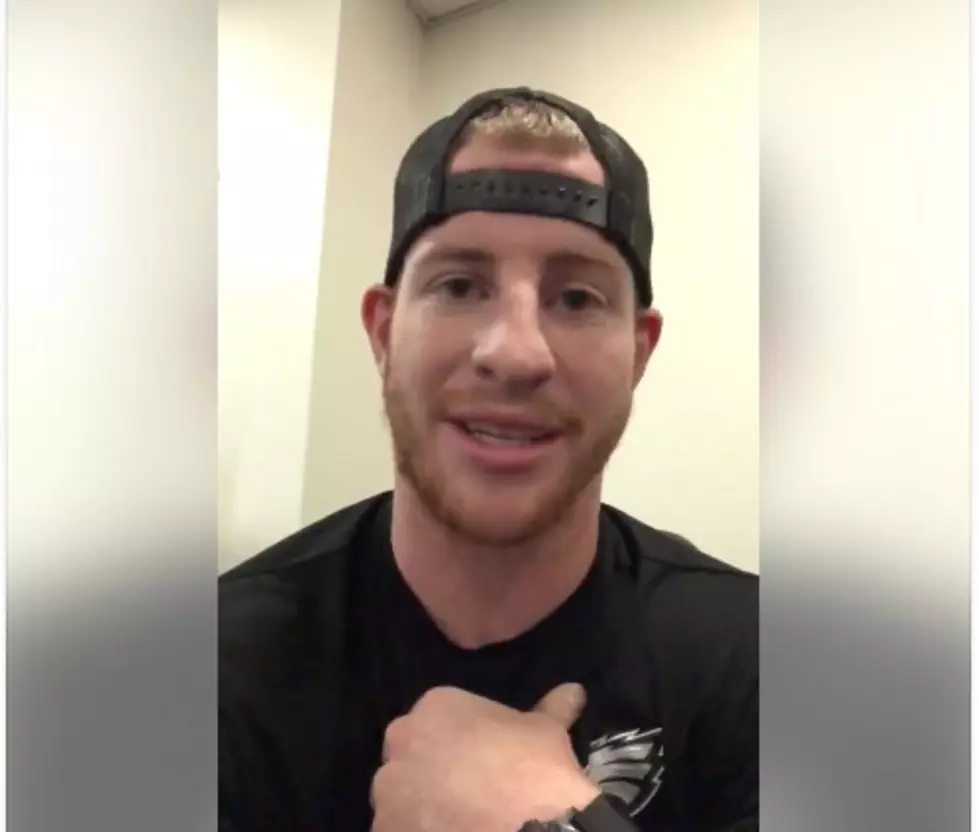 Carson Wentz Sends Message to Margate Boy With Cancer
