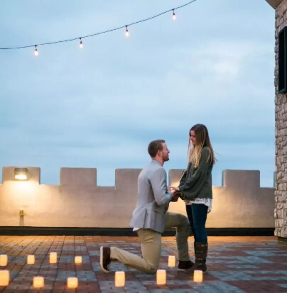 Carson Wentz Proposes During Romantic Rooftop Night at Castle