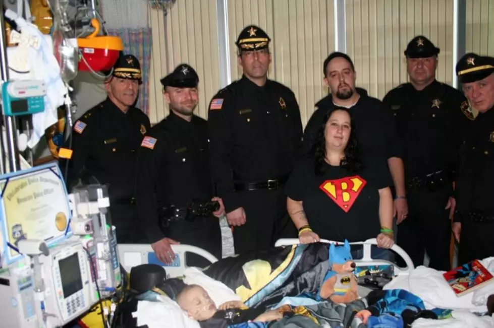 3-Yr-Old Brigantine Boy With Brain Cancer Named Honorary Sheriff