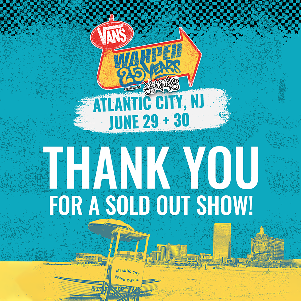 Atlantic City Beach Stop on Vans Warped Tour Is Sold Out!