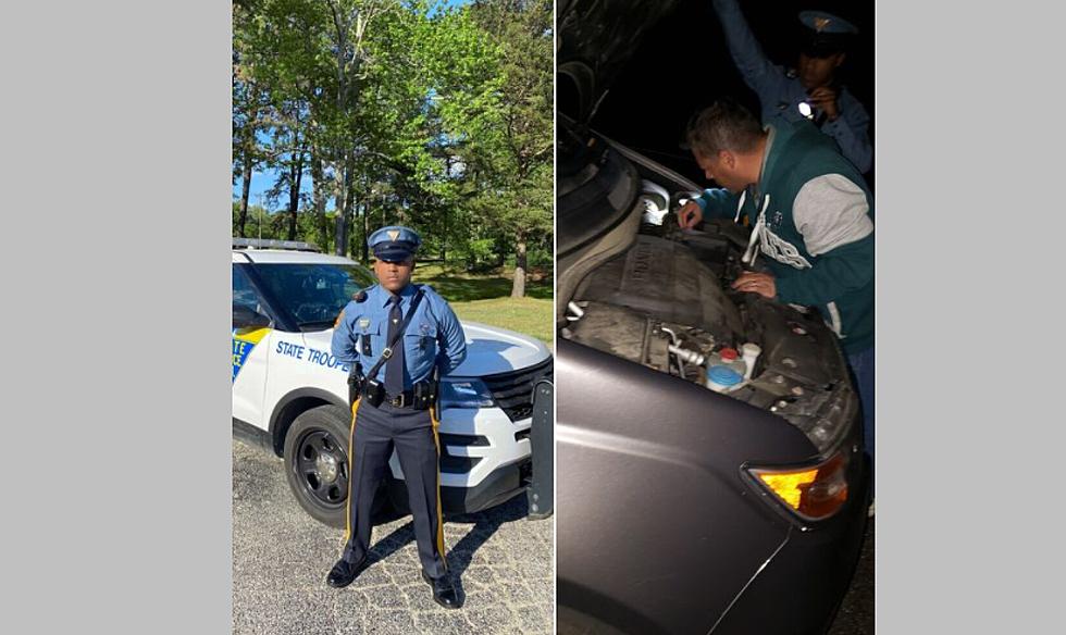 NJ Trooper Saves the Day for Family of 7 Broken Down in Vineland