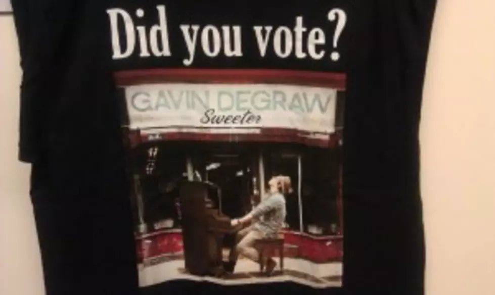 Win This Limited Edition Gavin DeGraw T-Shirt! [VIDEO]