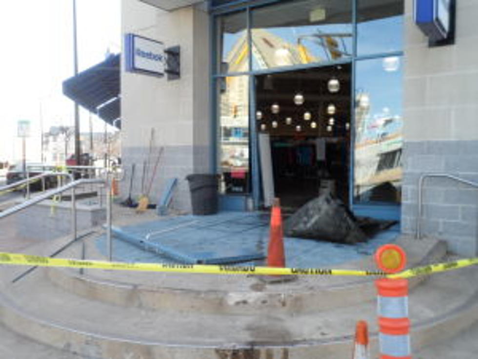 Vehicle Crashes Into Atlantic City Outlet Store