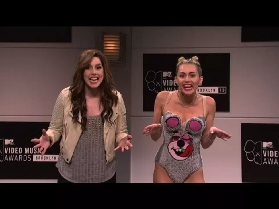 Old Miley Confronts New Miley Cyrus in Hilarious SNL Sketch [VIDEO]