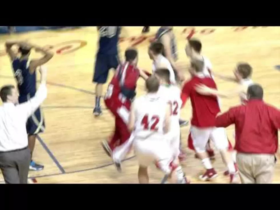 High School Basketball Player Makes Crazy Buzzer Beating Shot to Win Regional Championship [VIDEO]
