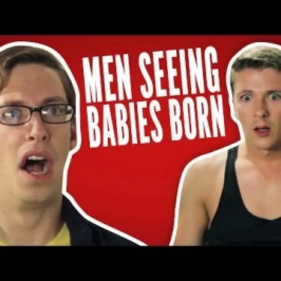 Men Watch Childbirth For the First Time [VIDEO]