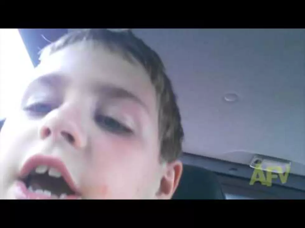 Adorable Child Describes His First Kiss [VIDEO]