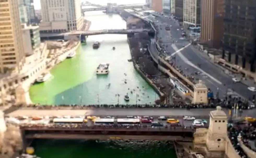 Watch Chicago River Go Green for St. Patty&#8217;s Day in Awesome Time-Lapsed Video