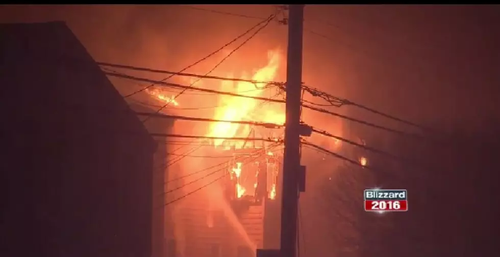 Town Homes in Brigantine Catch Fire During Blizzard [VIDEO]