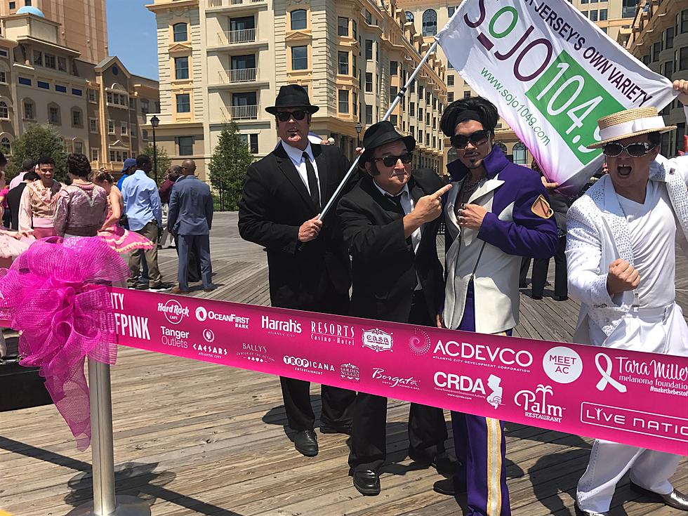 Atlantic City’s Longest Ribbon Cutting Paints the Town Pink Ahead of the BeachFest Concert Series
