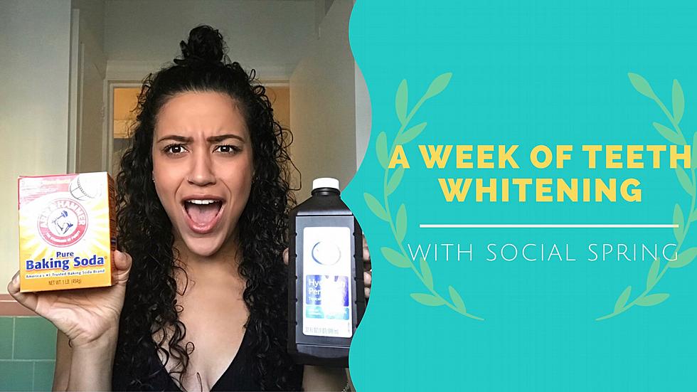 A Week of Teeth Whitening With THESE 2 Household Products