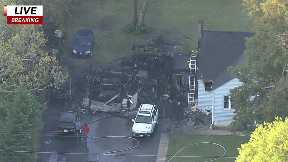 Vineland Home Severely Damaged by Fire, Explosion [VIDEO]