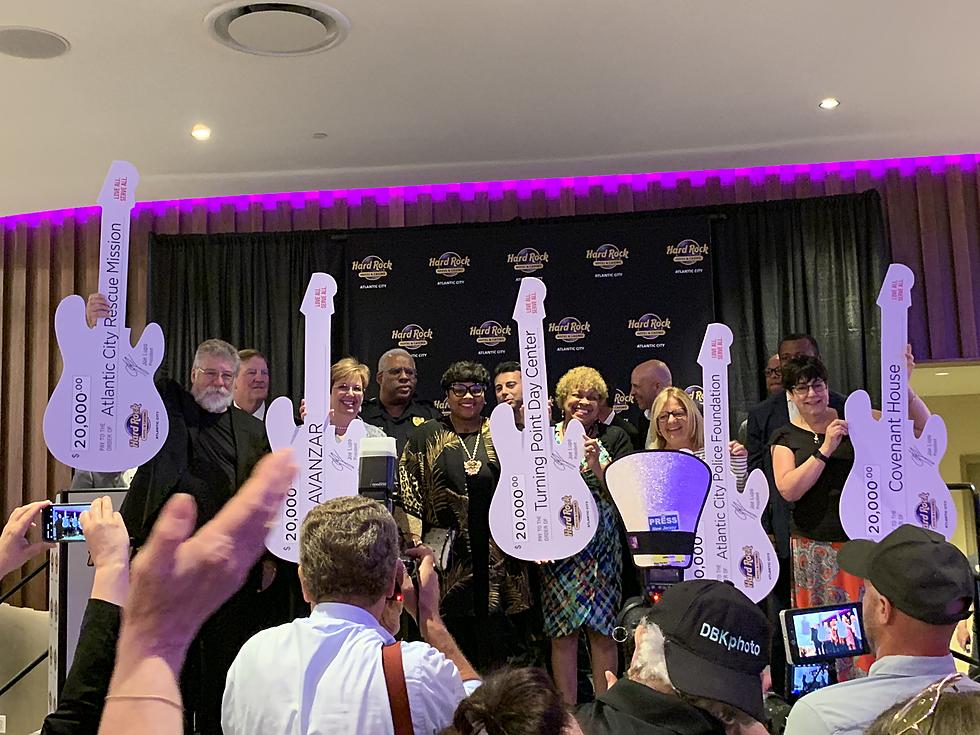 Hard Rock Atlantic City Marks First Anniversary with Hefty Donations to Local Charities