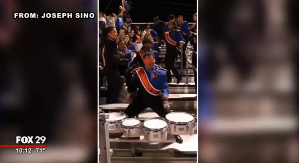 Watch Millville High Student Nail Drum Solo Blindfolded [VIDEO]