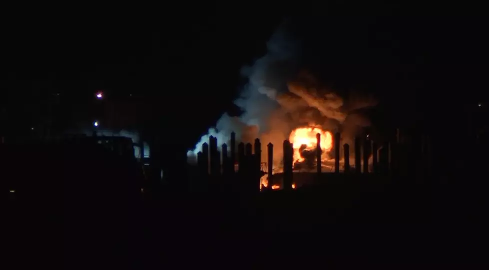 3-Alarm Fire Destroys Two Large Yachts at Jersey Shore [VIDEO]