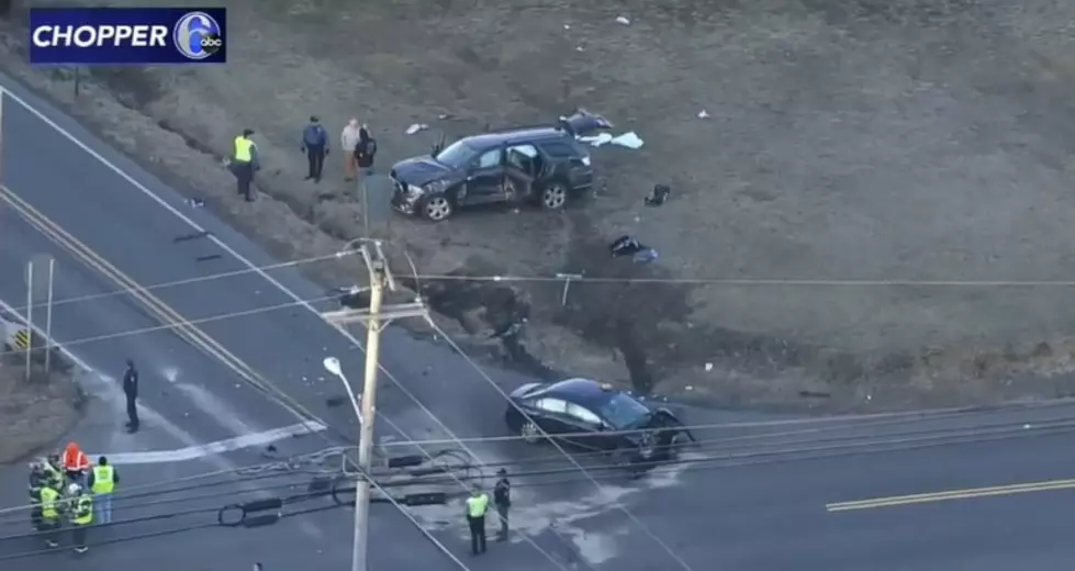 Six Adults, One Child Injured in Burlington County Crash