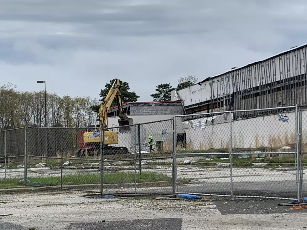 Demolition is Underway at Towne 16 Movie Theatre in EHT, NJ