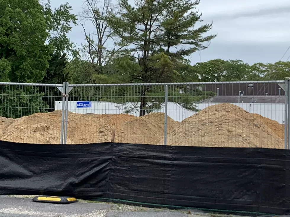 Mounds of Dirt in Northfield, NJ, About to Become Something Delicious