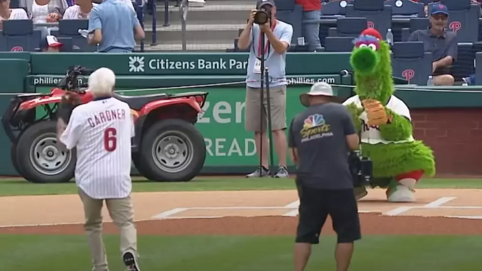 Watch Legendary Philly PA News Anchor Jim Gardner Call Phillies Game, Throw Out First Pitch [VIDEO]