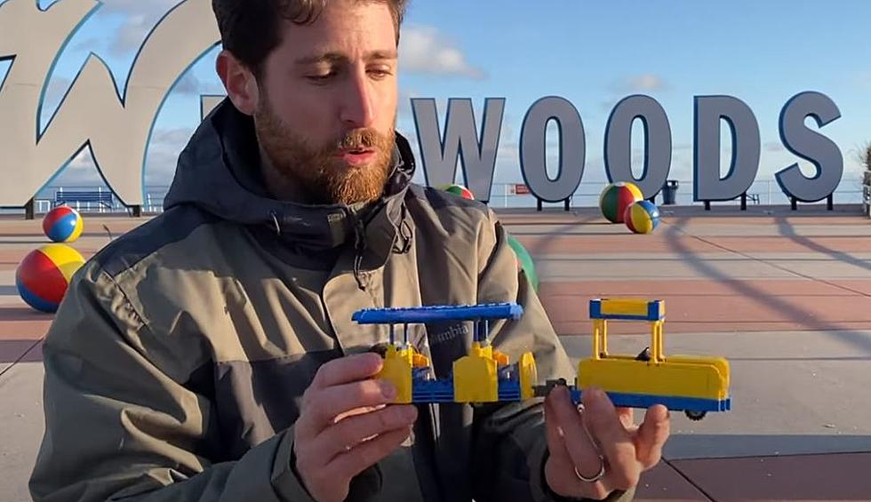A LEGO Version of the Wildwood Boardwalk Tramcar Exists