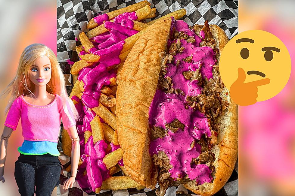 Could You Stomach Eating This Barbie Pink Cheesesteak?