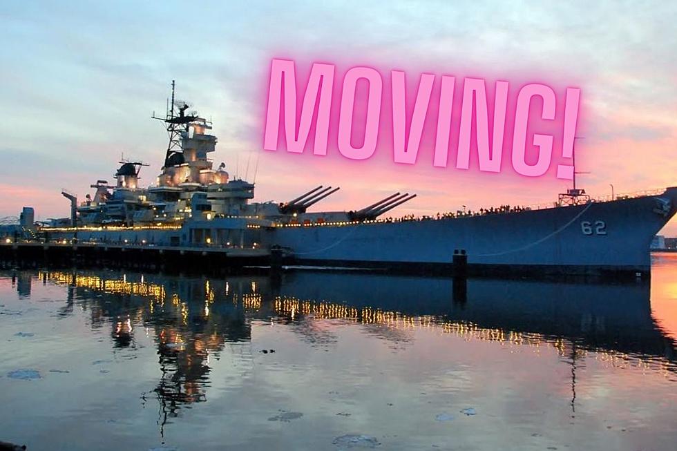 Battleship New Jersey Leaving Camden Waterfront and You Can Watch