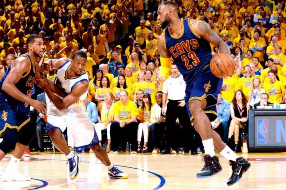 Cavs & Warriors All Tied Up as Series Heads to Cleveland